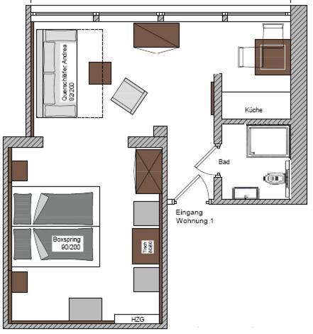 Apartmenthuus Koenig 诺德奈 客房 照片